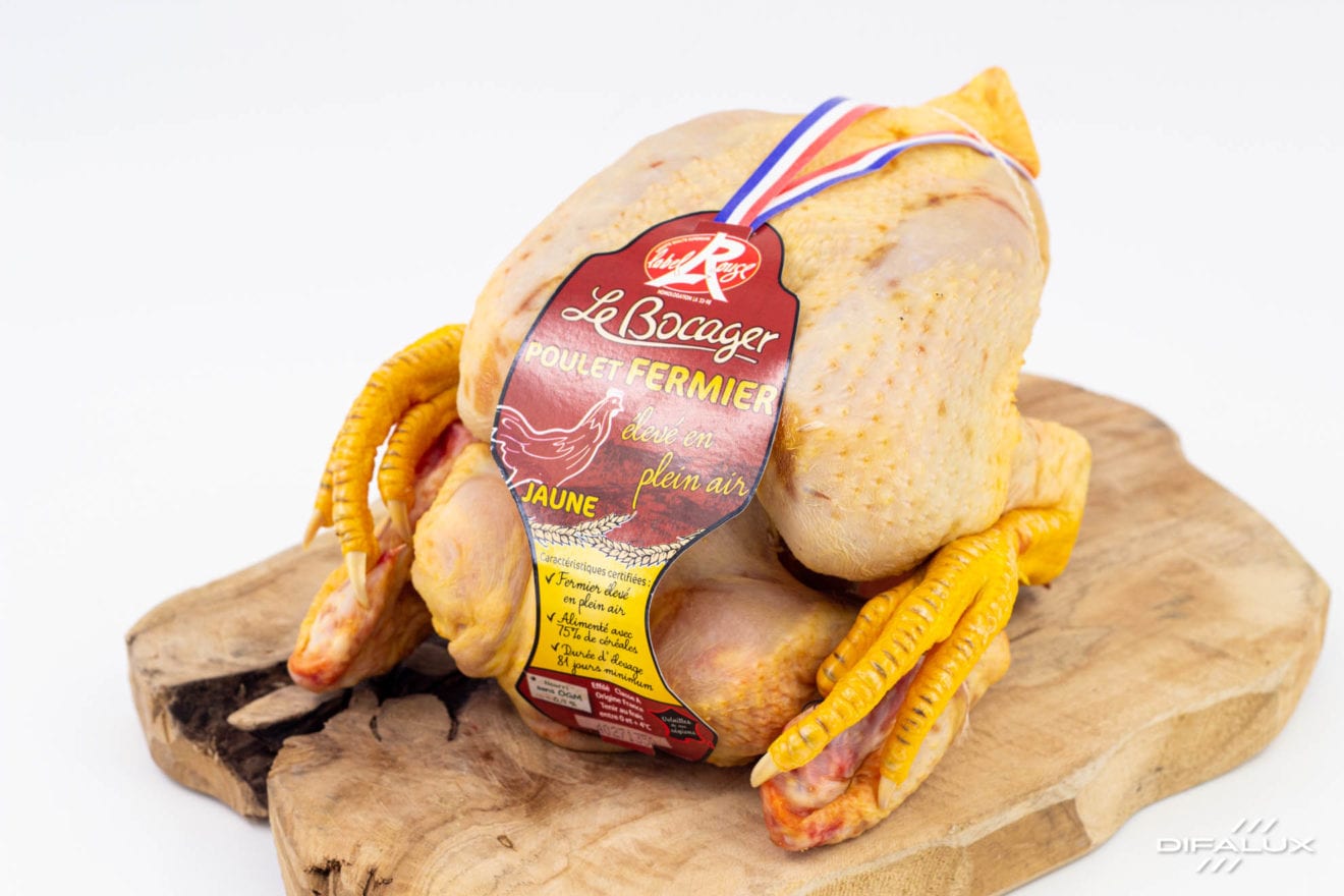 Poulet Fermier Jaune Label Rouge Difalux Namur