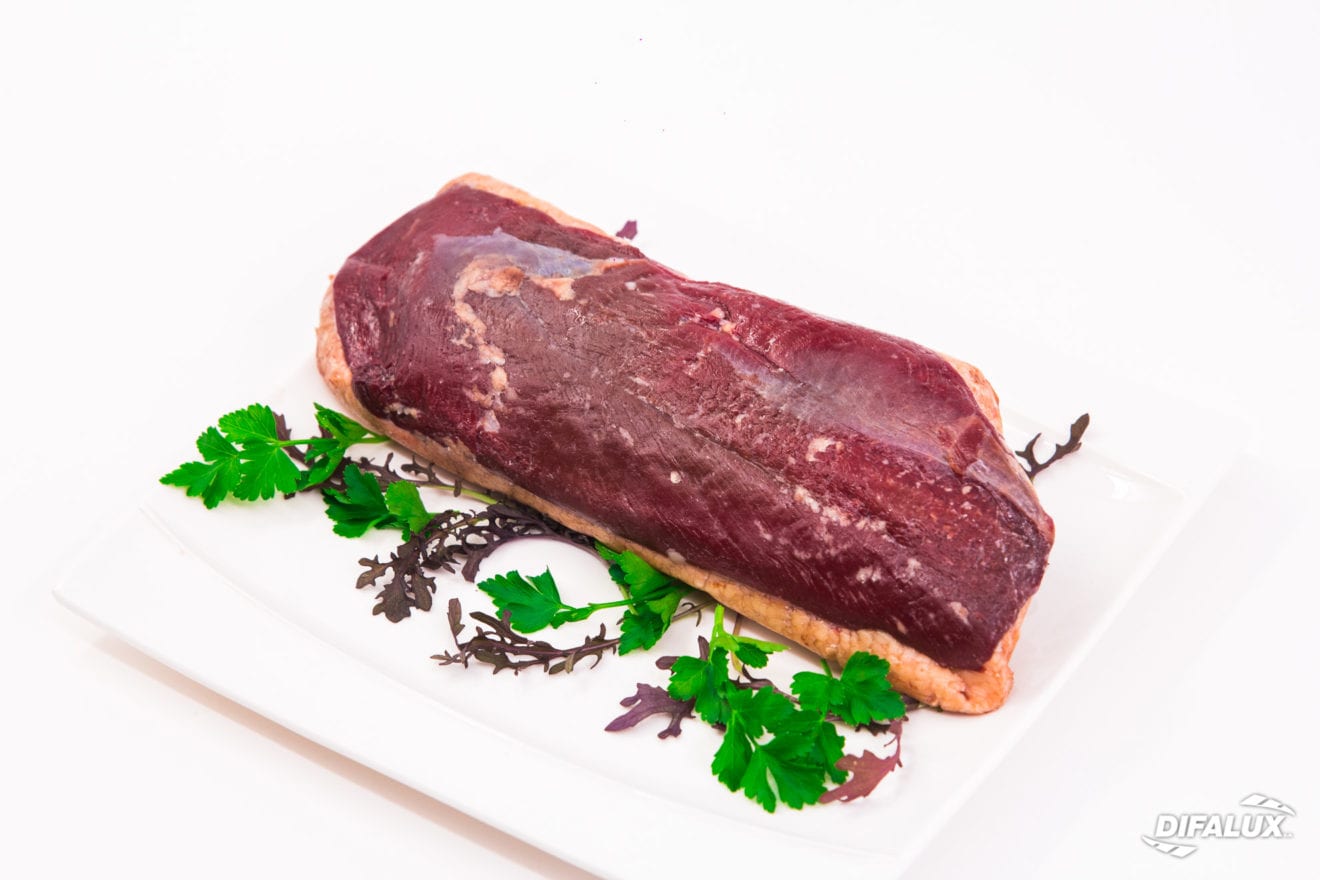amuse bouche avec magret de canard fumé