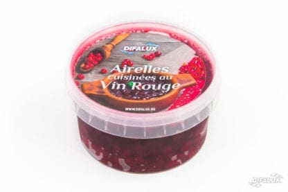 Airelles cuisinées au vin rouge 250g