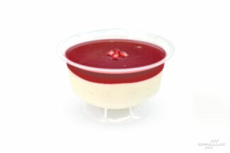 DESSERT : Panna cotta grenade