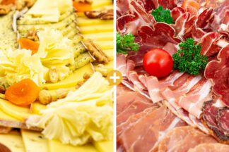 Buffet raclette en tranches