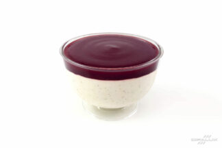 DESSERT : Panna cotta aux prunes violettes
